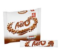 Aero Bubbly Milk Bars, 4x27g