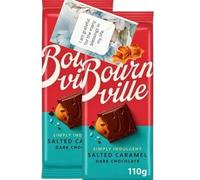 Chocolate Bar Bundle With Bournville Salted Caramel Dark Chocolate Snack Bar (2 Pack) - By Oerich Gift