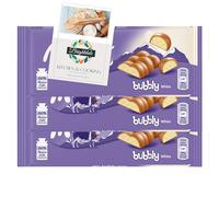 Chocolate Bar Bundle with Milka Bubbly White Chocolate Bar 95g 3 Pack + Brightdale Kitchen Booklet