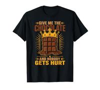 Chocolate Bar Give It Or Nobody Gets Hurt Value Graphic T-Shirt