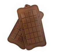 Chocolate Bar Mold, 2 Pack Food Grade Silicone Chocolate Molds, Non Stick Break Apart Candy Bar Mold for Homemade Chocolate, Candy, Bark, Gummies & Thin Dubai Chocolate Bars, BPA Free