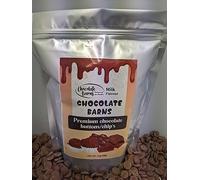 Chocolate Barns Premium Milk Chocolate Buttons 1Kg , Melting Couverture Chocolate Barns , Easy to use in Form of Chips, Callets