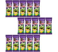 Chocolate Bars Multipack - Fredo Frog Chocolate Bars 18g x 15 - Milk Chocolate Treats in a Fun-Sized Multipack, Ideal for Snacking, Gifting, and Sharing