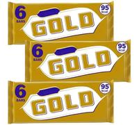 Chocolate Biscuit Bar Bundle With McVities Gold Caramel Biscuit Bars 6 Pack (3 Pack)