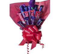 Chocolate Bouquet Gift Set, 12 Large Chocolate Bars, Birthday and Mother's Day Gift for Women