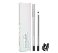 Chocolate Brown Eyeliner Pencil Waterproof Longwear Kohl | Creamy smooth glide, includes sharpener. Defined lines and blending for mature eyes. Soft kajal texture.