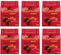 Chocolate Bundle for NewCadbury Bournville Dark Chocolate Giant Buttons Bag 100g Pack of 6 Treat Gift Hamper For Christmas By Experts Supplies