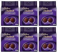 Chocolate Bundle for NewCadbury Darkmilk Giant Buttons 105 Pack of 6 Treat Gift Hamper For Christmas By Experts Supplies