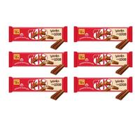 Chocolate Bundle KT 2 Finger Milk Chocolate Biscuit Bars 18 Pack Multipack 372.6g, Pack of 6 | Delicious Milk Chocolate Treats | Perfect Snack Size For Everyone