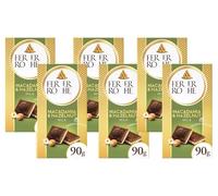 Chocolate Bundle New Ferrerro Milk, White, Dark, Macadamia & NewRaffaelo Chocolate Bar 90g Perfect For Gits Share and Treat For Adults and kids 2026 (Pack Of 6, Macadamia Pieces Bar)