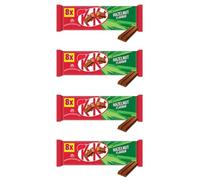 Chocolate bundle NewKit Kat 2 Finger Hazelnut Flavour Chocolate Bar Multipack x8 165.6g x Pack OF 4 | Delicious Crunchy Hazelnut Treats | Perfect Snack Size By Experts Supplies Ltd