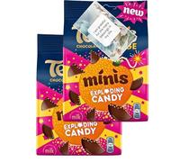 Chocolate Bundle With Exploding Mini Candy Chocolate Orange Flavour (2 Pack) - By Oerich Gift