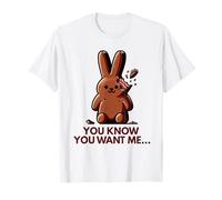 Chocolate Bunny Too Sweet to eat Funny Easter Rabbit T-Shirt