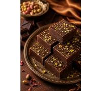 (Chocolate Burfi 250g) The Taste Of Indian Traditional Sweets ''Experience The Essence Of India's Mithai Traditions With Every Bite'' Best Gift For All Occasions Rakhi, Marriage, Diwali, Holi