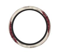 Chocolate Cake 15 Inch Print Elastic Steering Wheel Cover Universal, Anti-Slip Elastic Breathable Soft Rubber Car Steering Wheel Protective Cover.