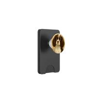 Chocolate Cavalier King Charles Spaniel Puppy PopSockets PopWallet for MagSafe
