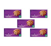 Chocolate Chip Cake Bars Pack of 5,Suitable for vegetarians, making these cake bars a great treat for the whole family to enjoy.