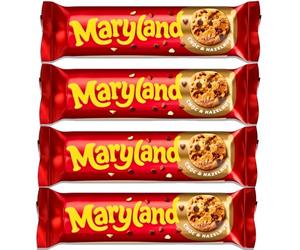 Chocolate Chip Cookie Bundle Pack - Maryland Chocolate Chip & Hazelnut 200g x Pack of 4