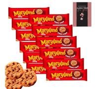 Chocolate Chip Cookies Bulk Chocolate Biscuits 12 x 200g Choc Chip Cookies with Chocolate Chips Perfect for Tea, Snacks, Gift, Birthday, Christmas Hamper