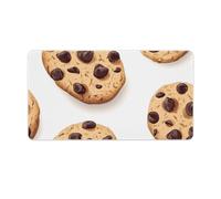 Chocolate Chip Cookies Non-Slip Mouse Pads Funny Desk Mat Rubber Laptop Writing Mat for Gamer Office Home 40X75cm