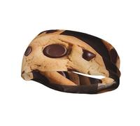Chocolate Chip Cookies Sports Sweatband Head Bands for Women Men, Lightweight Breathable Non Slip Workout Headbands Hairband for Fitness Running Cycling Hiking Yoga
