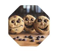 Chocolate Chipprint Leather Coasters Set,Suitable For Restaurants, Kitchens, Offices And So On Set Of 6