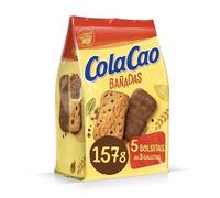 Chocolate-Coated Biscuits 157g ColaCao - Pack of 2 | Crispy Biscuits with Smooth Chocolate Coating