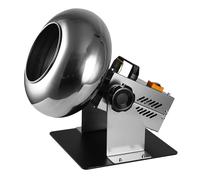 Chocolate Coating Machine, Panning Equipment with 32cm Pot, Adjustable Angle, 360° Drying, 58rpm Speed, Output 1-3KG per Cycle for Pill Granules