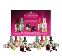 Chocolate Cocktail Liqueurs 4 Pieces 62g Gift Box - Liqueur-Filled Dark Chocolate Bottles - ath