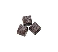 Chocolate Coffee Original Cartoon Keycap with Resin Craftsmanship and Hand-polishing, Keyboard Accessories Perfect for Online Gamers (Edition A)