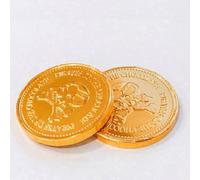 Chocolate Coin Milk Chocolate Gold Coins Sweets Christmas Party Bag Fillers, Pinata prizes, Easter Egg Hunts for Kids (50 Pcs (Pirate Coins))