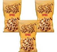 Chocolate & Cookie Crumble Toppings 500g - Crushed Chocolate and Cookie Crumble (3 x Pack, Toppings)