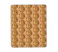 Chocolate Cookie Mouse Pad Ultra-Smooth Gaming Mousepad Non-Slip Rubber Base Washable Perfect For Desk