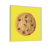 Chocolate Cookie Print Acrylic Gifts Decor Home Signs Weddings Memorials Office Desks Personalized Heart