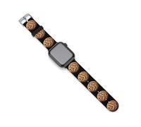 Chocolate Cookie Watch Band for Men Women | Printed Watchband Replacement Silicone Watch Strap for iWatch