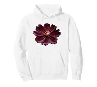 Chocolate Cosmos Flower Pullover Hoodie