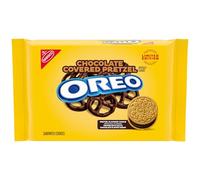 Chocolate Covered Sandwich Cookies, Pretzel, 10.68oz by Oreo