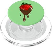chocolate covered strawberry PopSockets PopGrip for MagSafe
