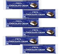 Chocolate Cream Bar Bundle With Frys Chocolate Cream Bar 49g (6 Pack)