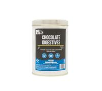 Chocolate Digestives Tea Tin 150g (75 Cups) | Black Loose Leaf Tea Blend with Cocoa, Caramel & Biscuit Flavour - Caffeinated | Vegan Chocolate | Inspired by the Classic British Biscuit