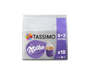 Chocolate drink capsules Tassimo Milka (compatible with Bosch Tassimo capsule machines), 10 pcs.