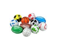 Chocolate Flavour Sport Balls in Coloured Foils - Individually foil wrapped Chocolate Flavoured Sports Balls (500g)