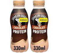 Chocolate Flavoured Protein Milkshake 330ml Shaken-udders (2x330ml)