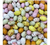 Chocolate Flavoured Speckled Mini Eggs - Crunchy Sugar Shell Chocolate Eggs for Sharing, Parties, Easter & Sweet Snacking (3000g)