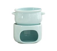 Chocolate Fondue Cup,Heat Resistant and Non-stick Warming Pot | Fondue Cups Set with Forks,for Dip Cheese, Butter, Dessert, Drink, Dinner, Wedding, Party, Birthday