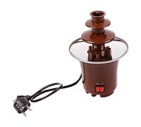 Chocolate Fondue Enjoy Delicious Chocolate FConvenient And Fun: The CFF3BR 3 Tier Chocolate Fondue Allows You To Enjoy The Deliciousness Of Chocolatondue At Home Grape Press to Make (Khaki, One Size)