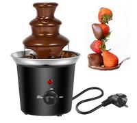 Chocolate Fountain, Chocolate Fountain, 3 Tier Electric Chocolate Fondue Set, Chocolate Fountain Machine, Chocolate Fountain Chocolate, Stainless Steel Fountain Set for Party, Wedding, Christmas