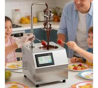 Chocolate Fountain Machine - 5.5L Automatic Dispenser with Waterfall Spout, Easy to Clean, Ideal for Parties and Commercial Buffets