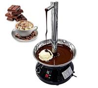 Chocolate Fountain Machine, Stainless Steel, High Efficiency, Energy Saving, Perfect for Parties, Weddings, Birthdays, Easy to Use and Clean, 3-Tier Design