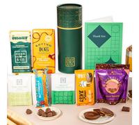 Chocolate Gift Box with Truffles & Hot Chocolate Set, Thank You Gift Hamper For Her by EDEN & CO